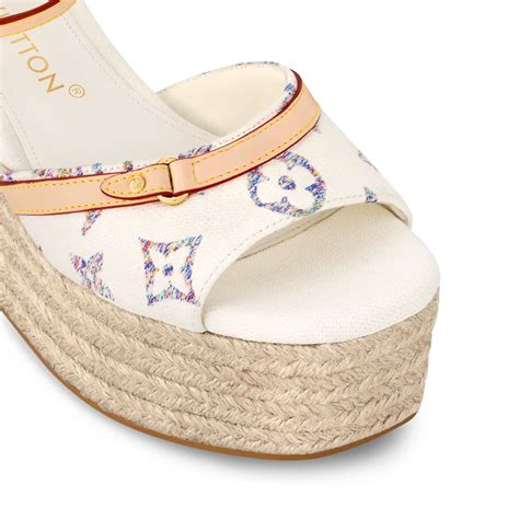 louis vuitton womens wedge pumps|louis vuitton helios wedge.